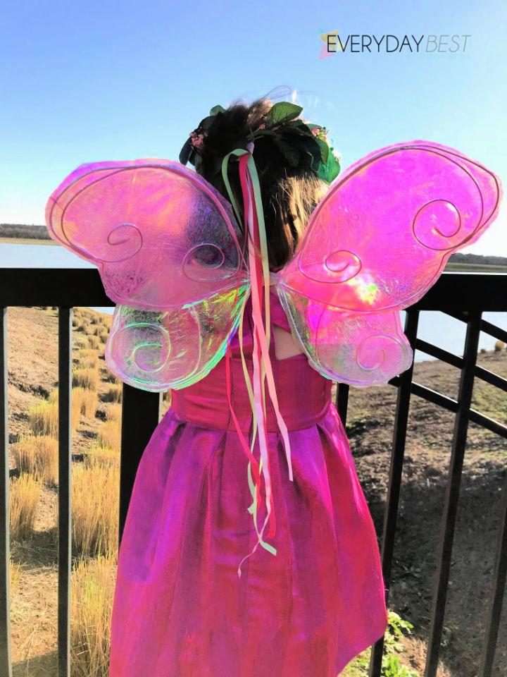 Easy To Make Cellophane Fairy Wings