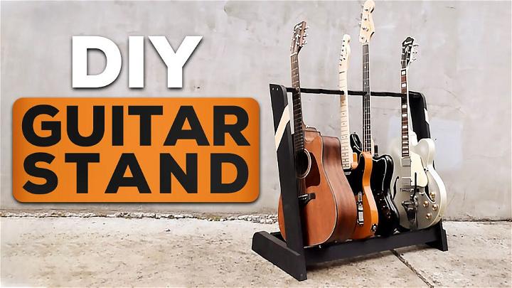Easy to Make Guitar Stand