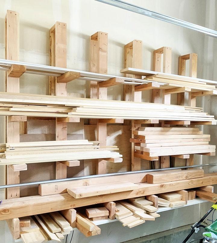 Easy to Make Lumber Rack