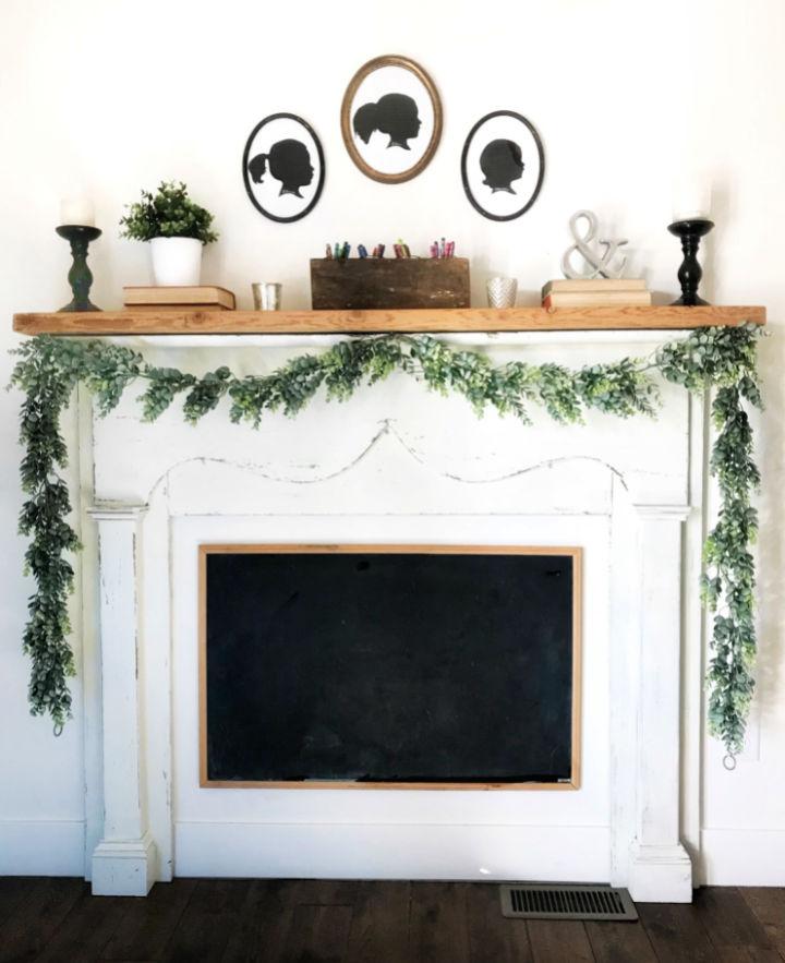 Faux Antique Mantel For Only 75