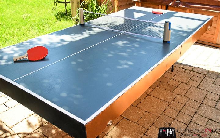 Folding Ping Pong Table