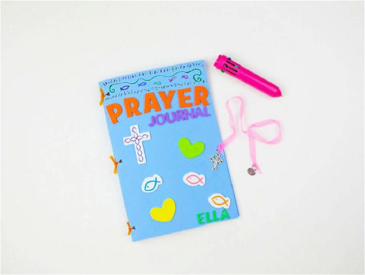 Handmade Kids Prayer Journal