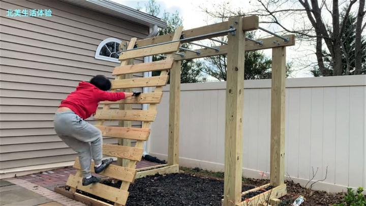 Homemade Monkey Bars