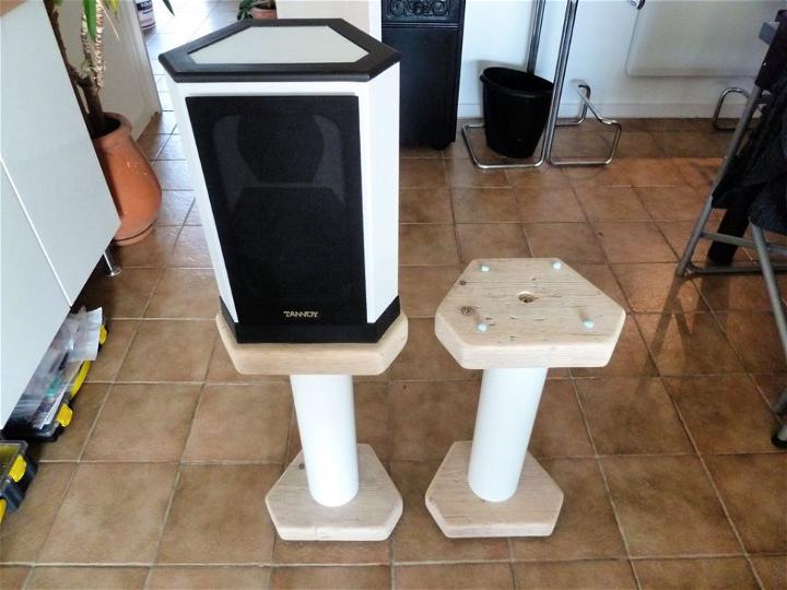 Homemade Speaker Stands