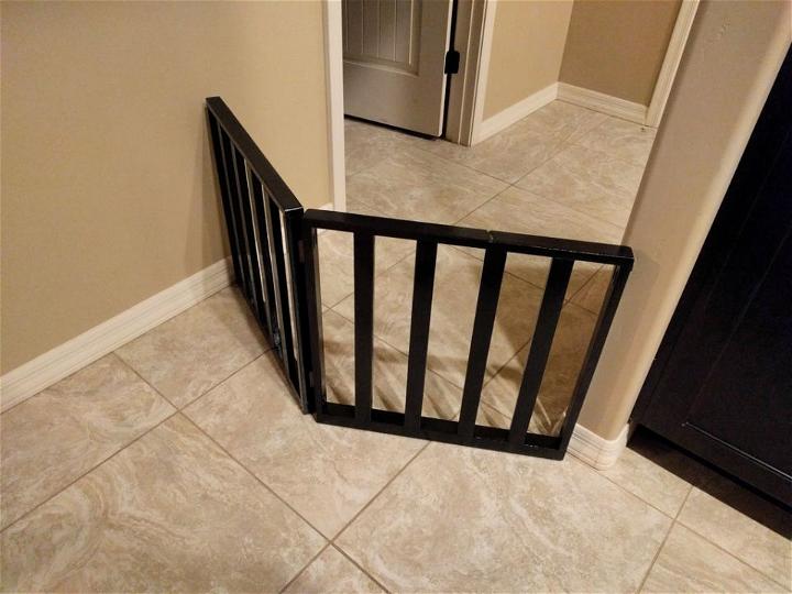 Homemade Walk Through Dog Gate