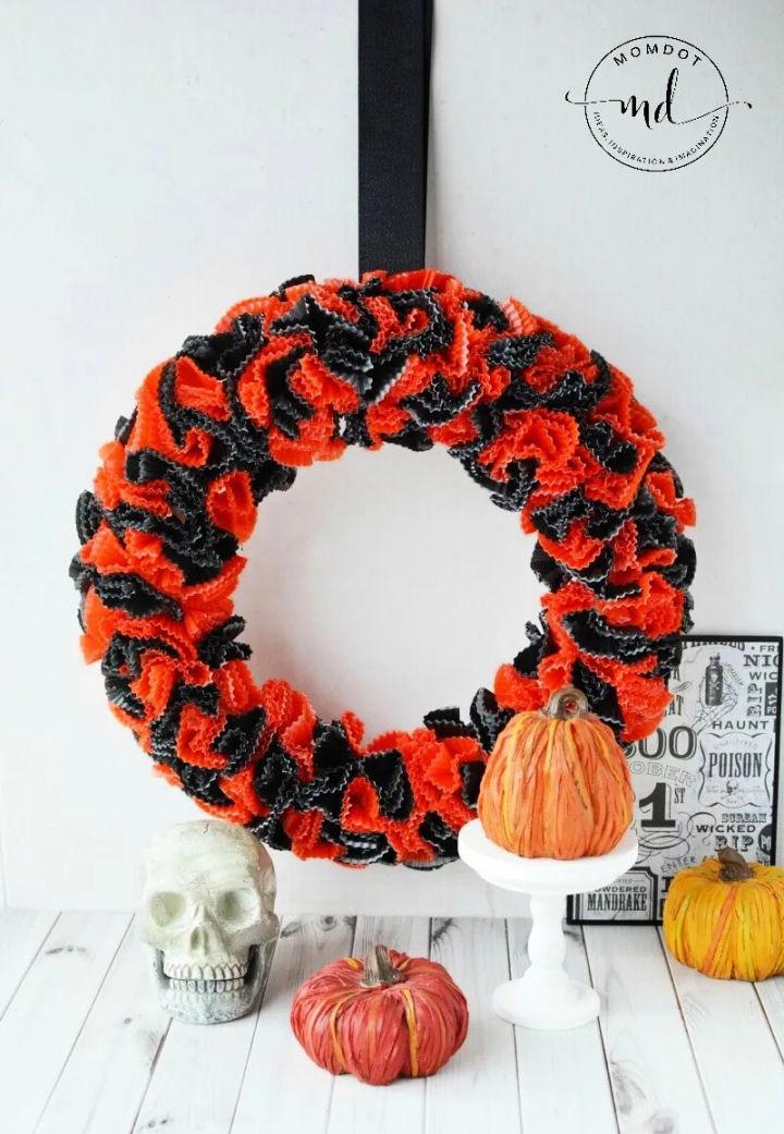 How To Make A Halloween Wreath