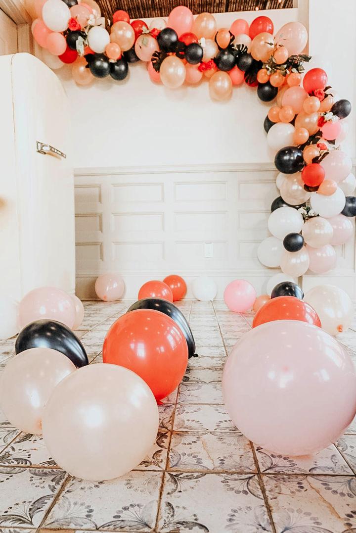 How To Make Balloon Arch Backdrop