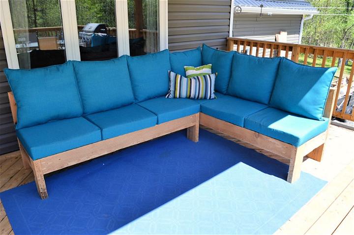 How to Build an Outdoor Sectional