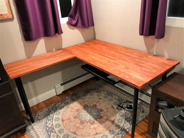 Ikea L Shaped Corner Table