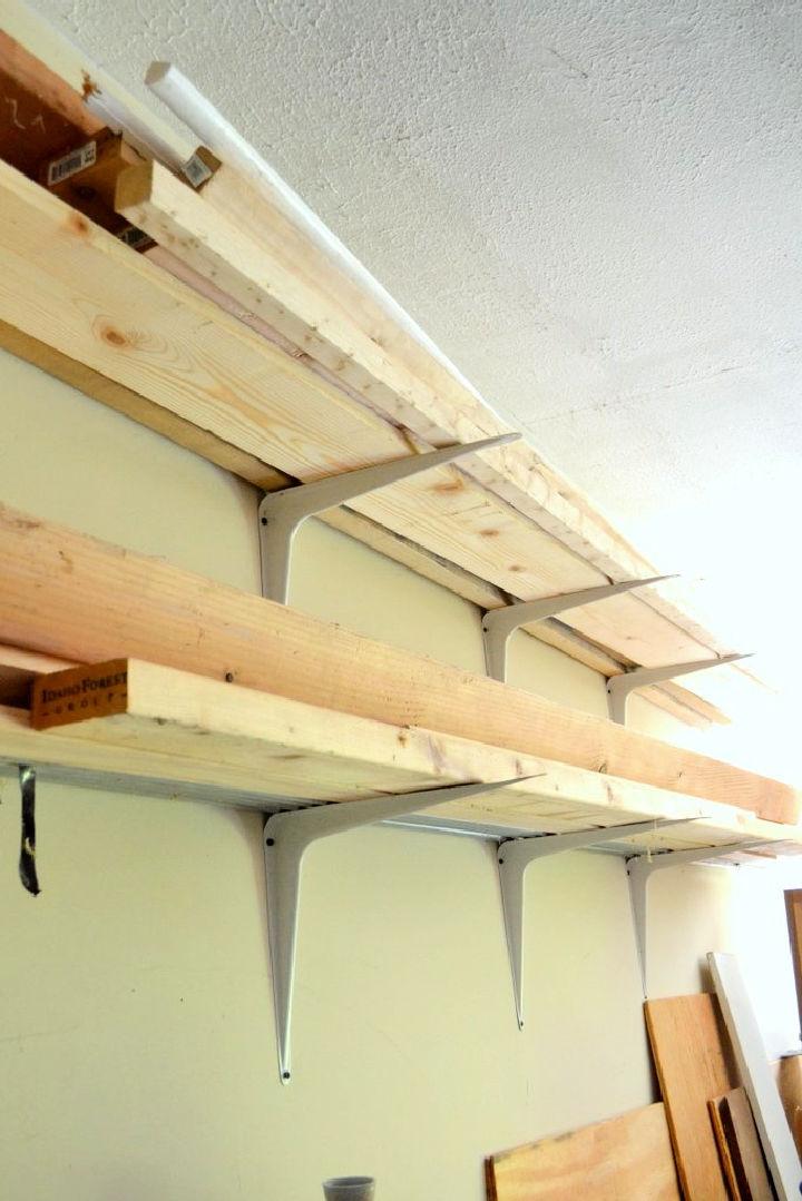 Installing a Wall Mounted Lumber Rack