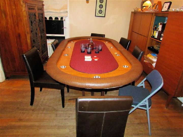 Justins Poker Table Topper