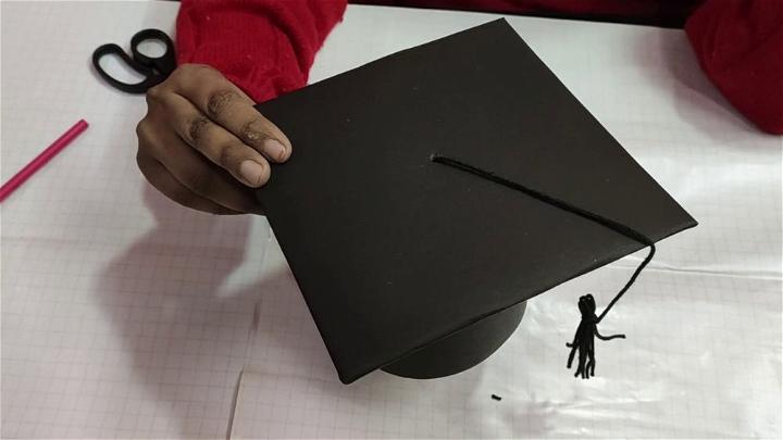 Kids Graduation Cap with Paper