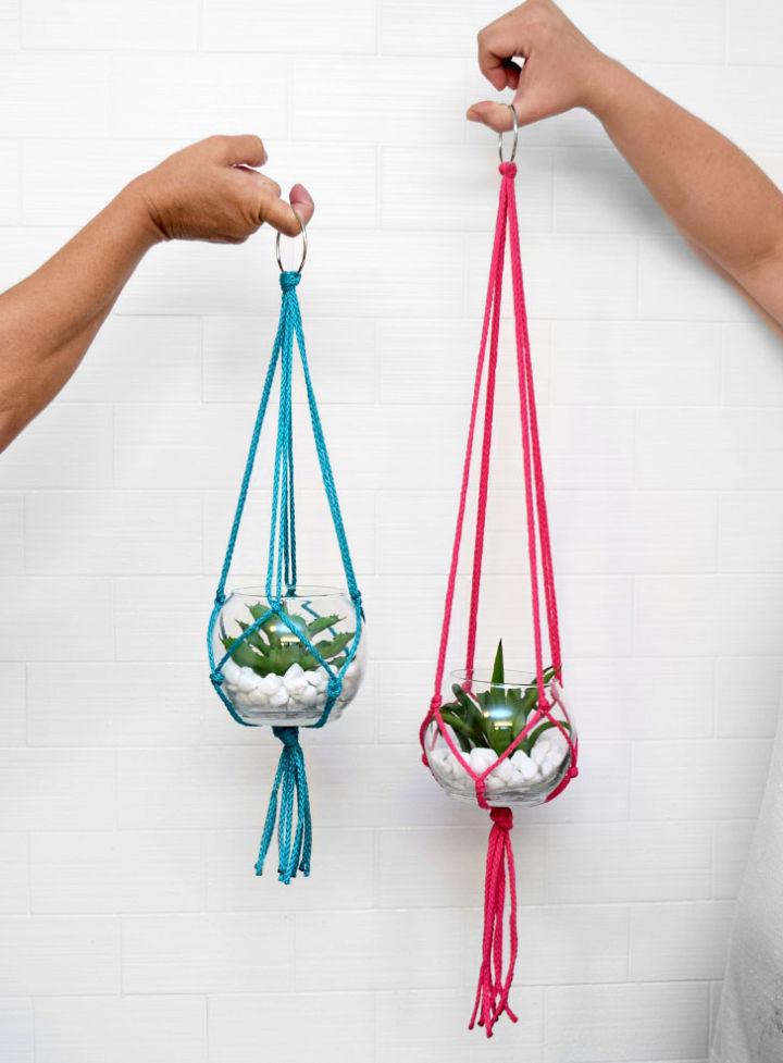 Macrame Succulents Plant Hanger