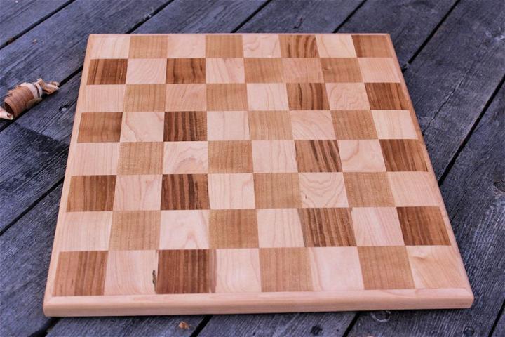 Make A Solid Wood Chess Board