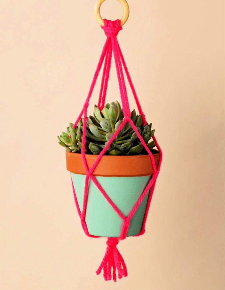 Make Your Own Macrame Plant Hanger