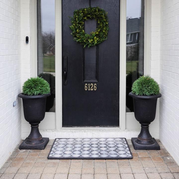 Make Your Own Tile Doormat