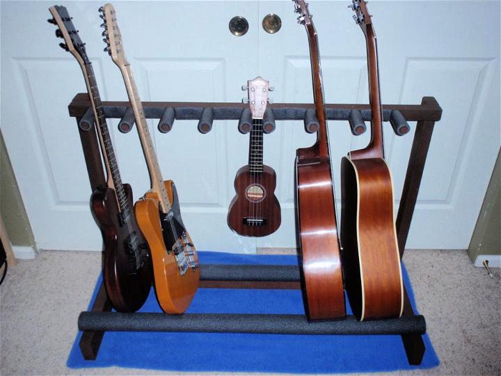 Make a Multiple Guitar Stand