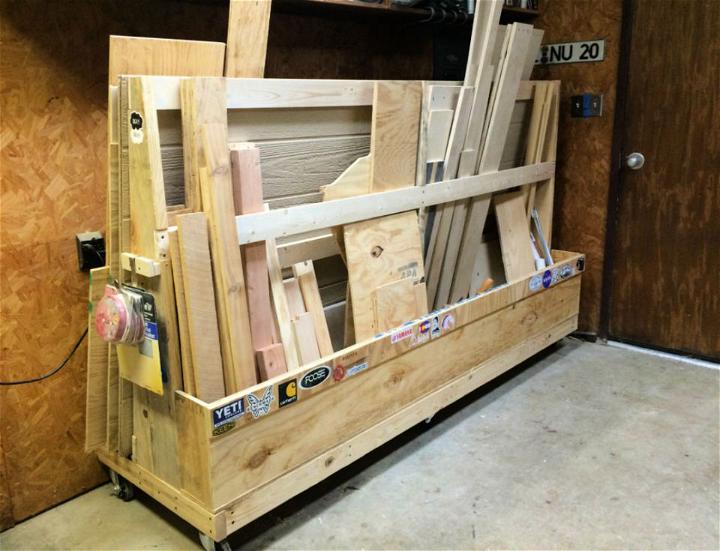 Make a Rolling Lumber Rack