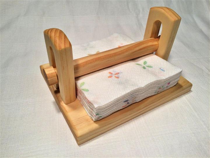 Napkin Holder with Hand Tools