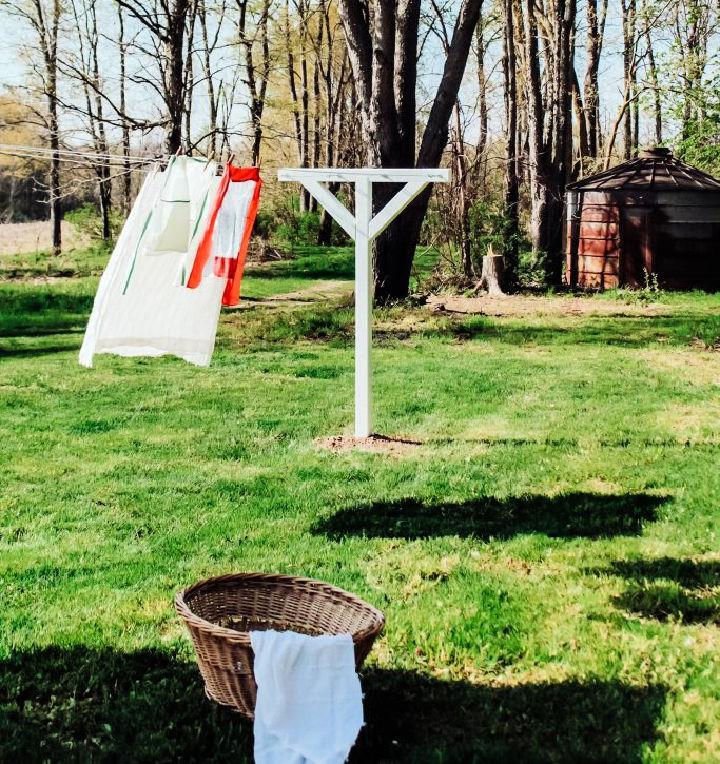 Old Fashioned Clothesline Tutorial