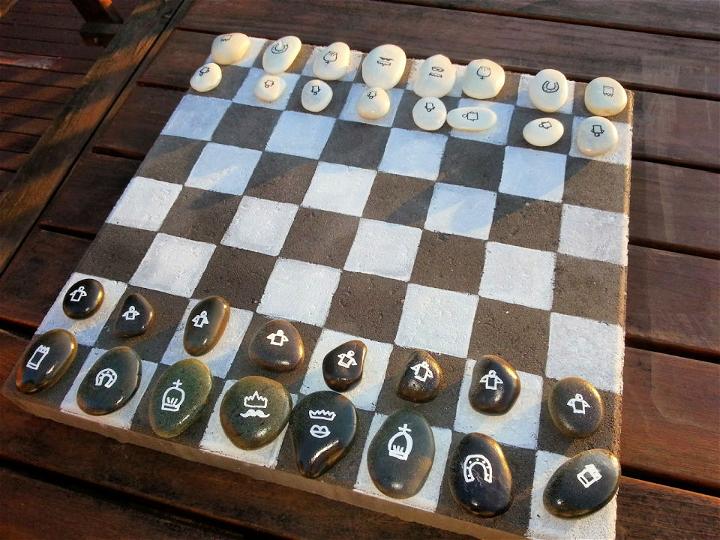Outdoor Chess Board Design