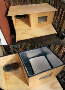 25 Free DIY Outdoor Cat House Plans - Outdoor Cat Shelter - Blitsy