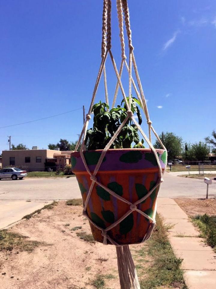 Outdoor Macrame Plant Hanger