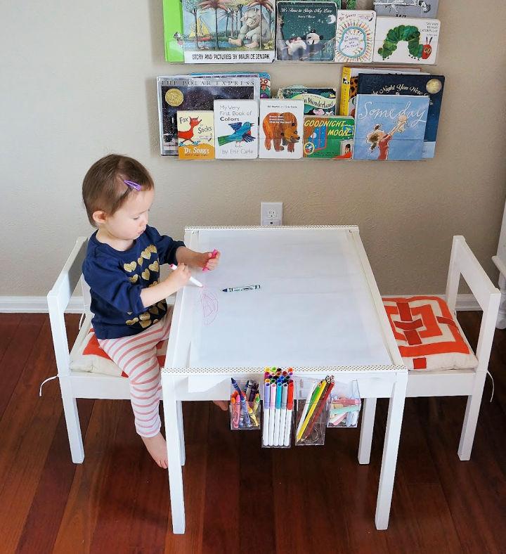 Quinns Art Table Ikea Latt Hack