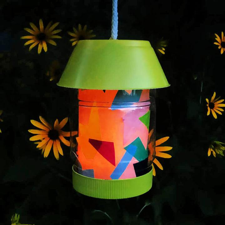 Recycled DIY Lantern For Kids