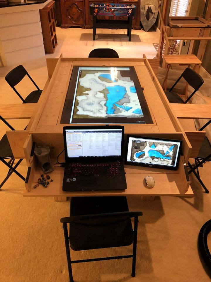 Rpg Gaming Table Plan