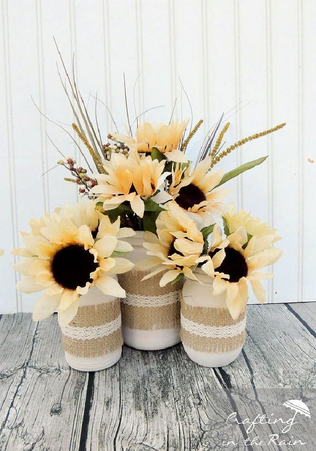 Rustic Flower Centerpiece