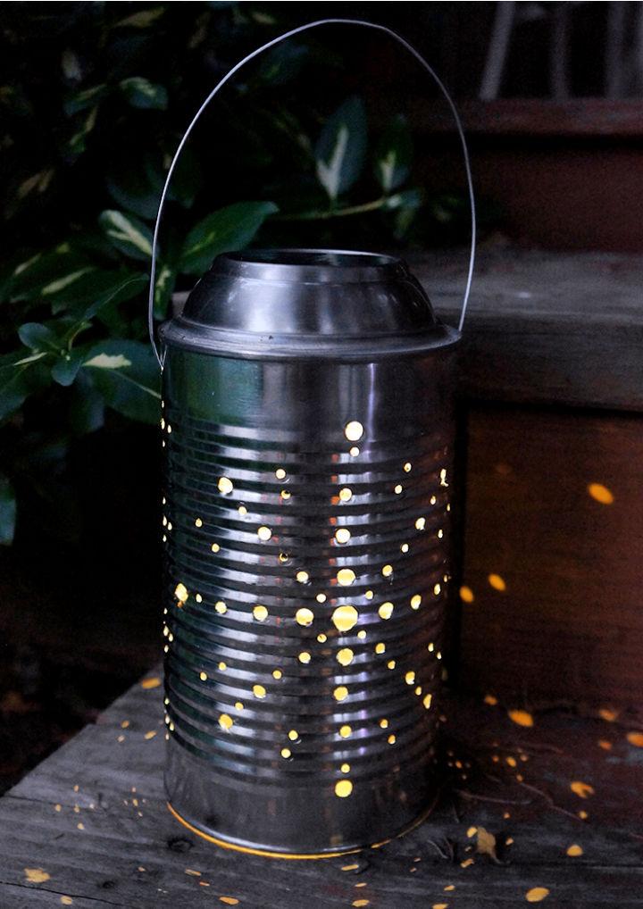 Tin Can Solar Lantern
