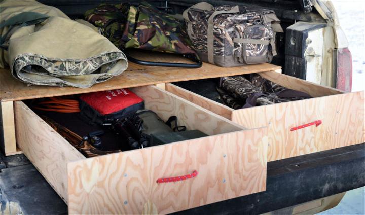 Truck Bed Storage Drawer Plan