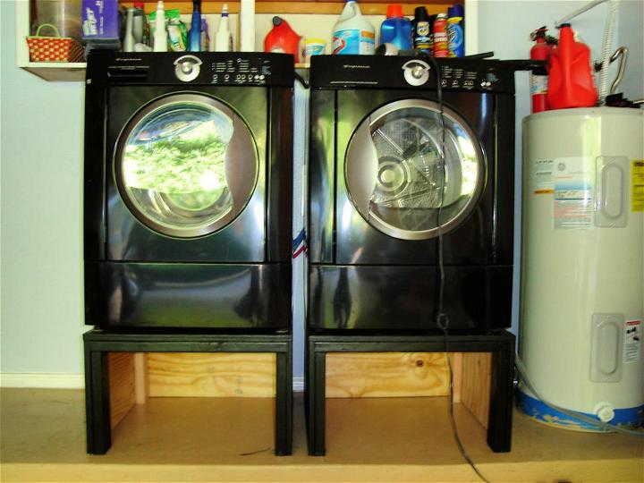Washing Machine and Dryer Pedestal