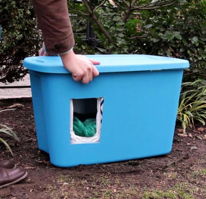 Weatherproof Insulated Cat House