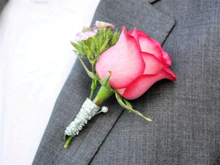 Wedding Bouquet And Boutonniere On A Budget