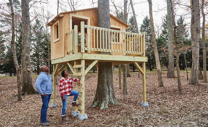 Build a Freestanding Treehouse