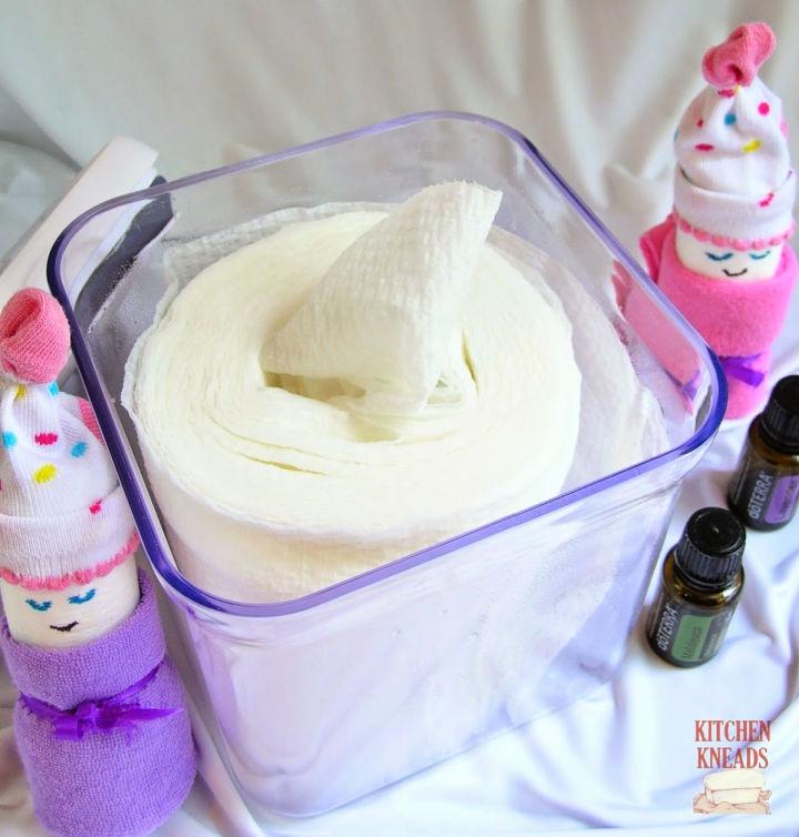 DIY Commercial Baby Wipes