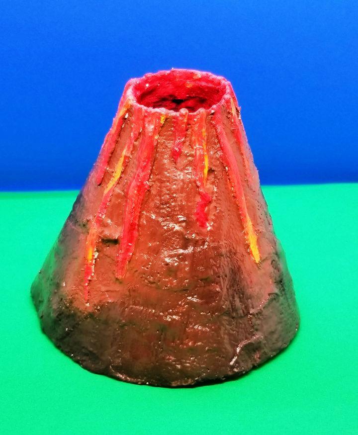 DIY Volcano for Kids Science and Art