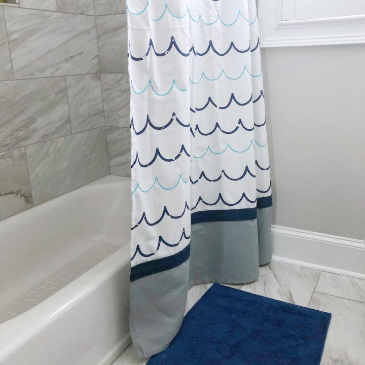 Design Your Own Extra Long Shower Curtain