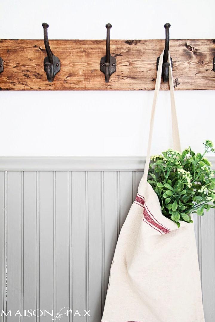 Heavy Duty Rustic Towel Rack