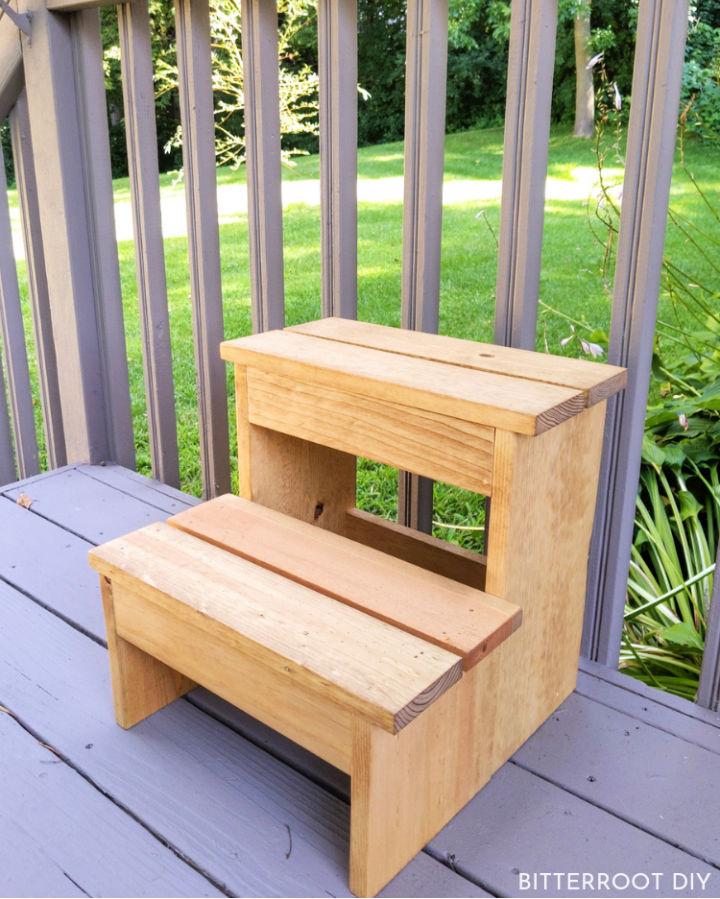 How to Build a Kids Step Stool