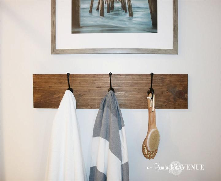 How to Make a Towel Rack