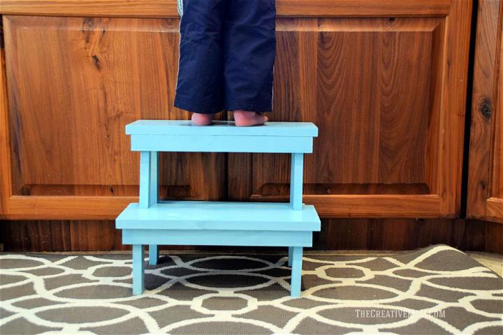 Simple Step Stool for a Child