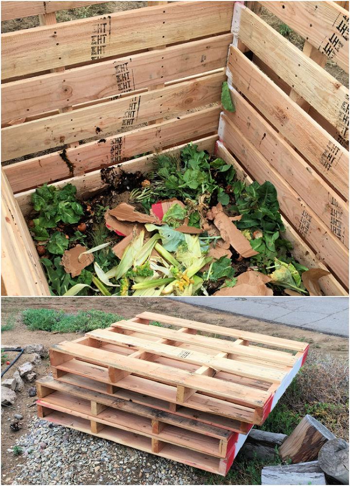 10 Minute Compost Bin From Pallets