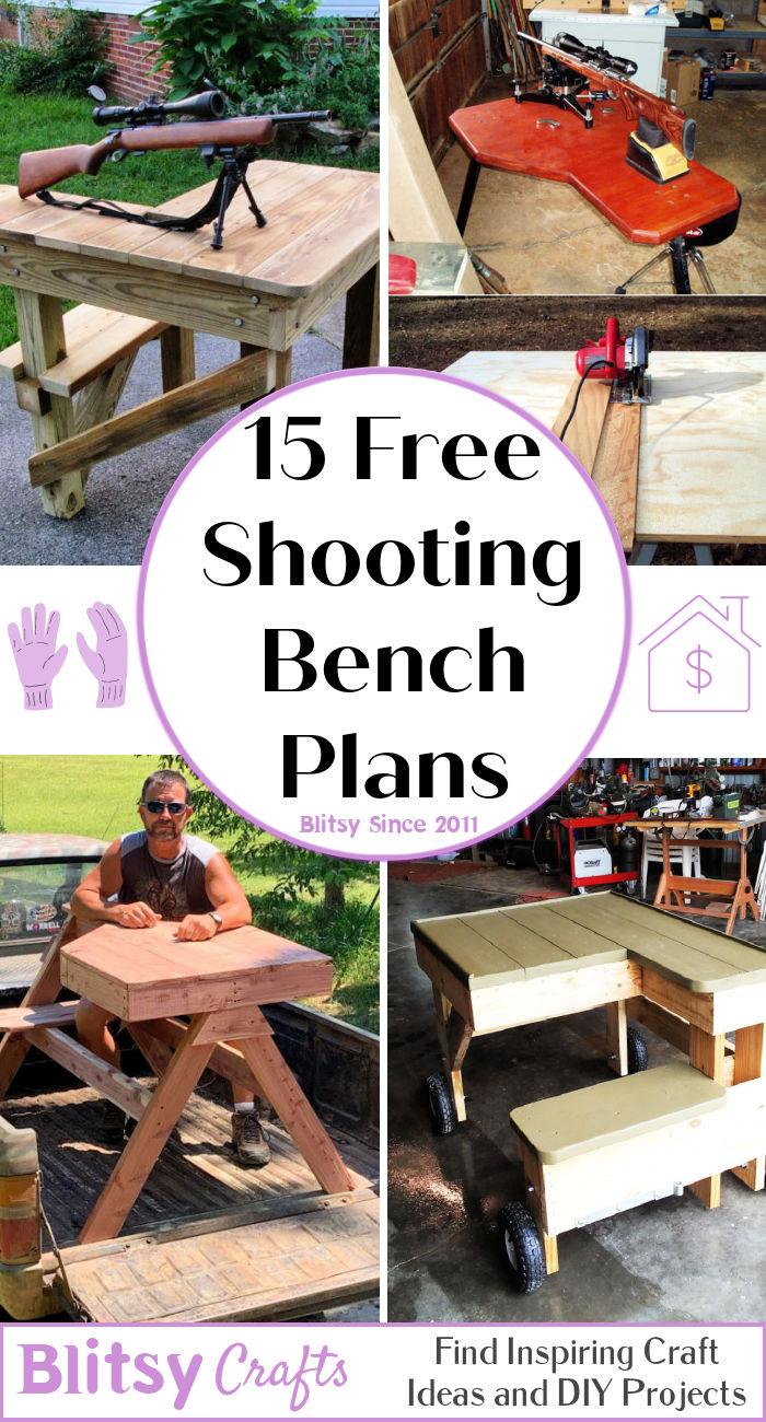 15 Free Shooting Bench Plans