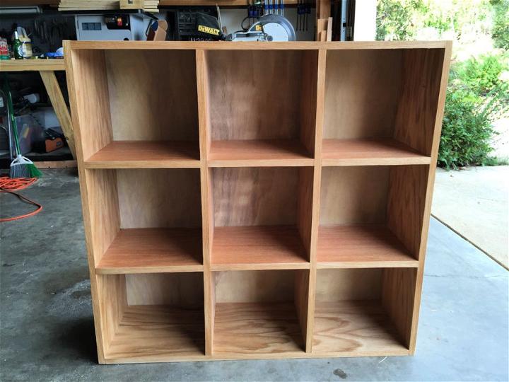 Bookcase Storage Cubby Unit
