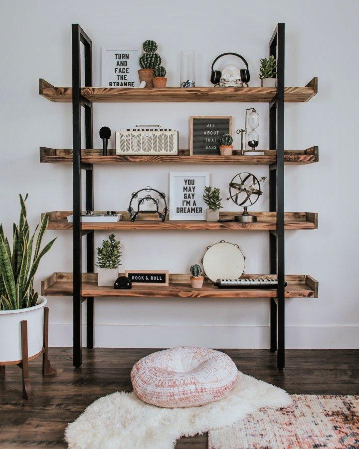 Build an Industrial Bookcase