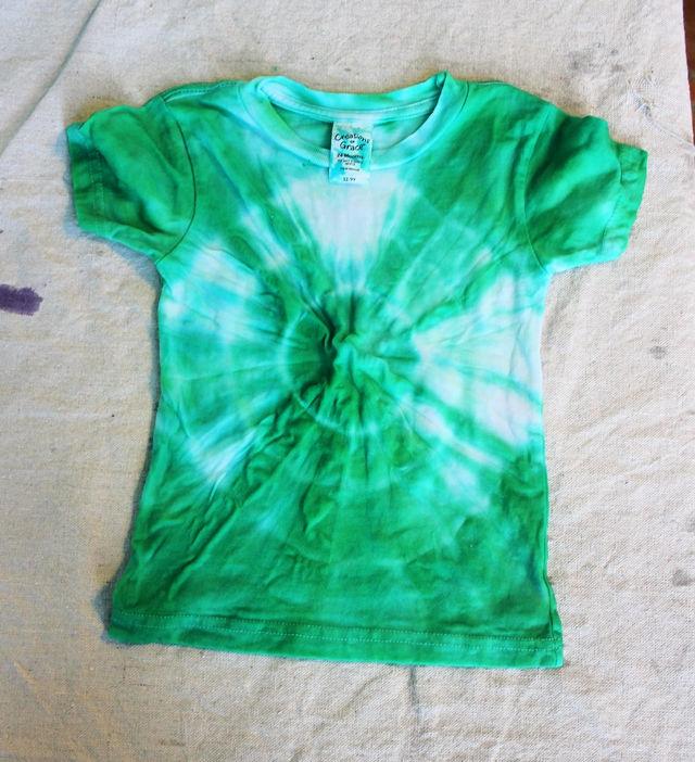 Bullseye Tie dye T shirts For All The Cousins