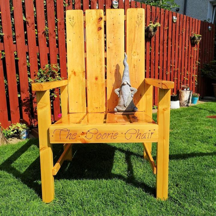 Chair Made From Pallet